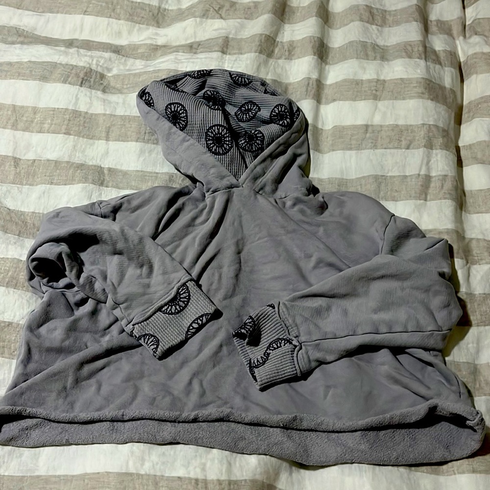 SoulCycle x Monrow Cropped Hoodie